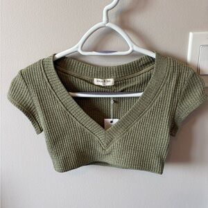 Staple & Hue Tully Top - Moss - XXS